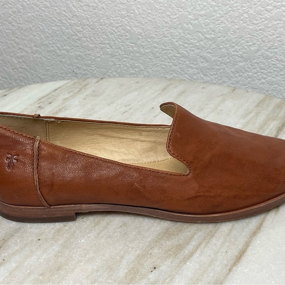Frye loafers Kenzie Venetian sz 8 Women’s color Cognac - Picture 6 of 10